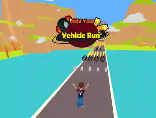 Cluiche Build Your Vehicle Run ar líne