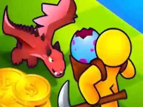 Cluiche Dragon Island Idle 3 ar líne