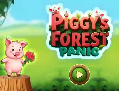 Cluiche Piggy's Forest Panic ar líne