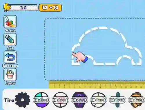 Cluiche Draw Your Car ar líne