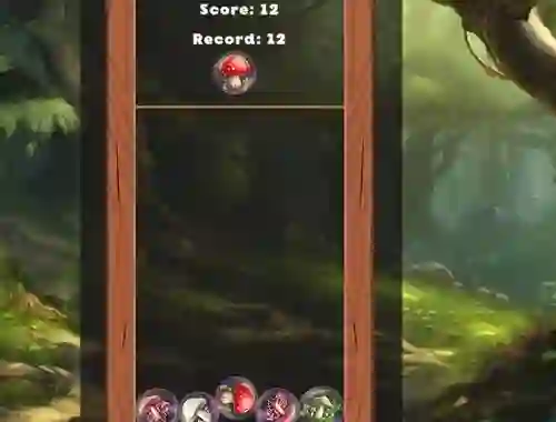 Cluiche Merge Mushrooms 2048! ar líne