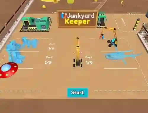 Cluiche Junkyard Keeper ar líne