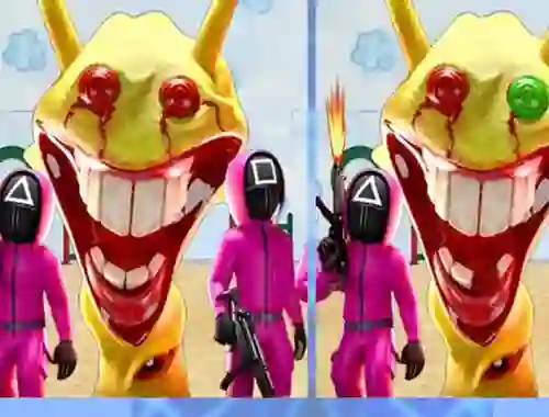 Cluiche Squid Game X Sprunki Anomaly ar líne