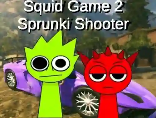 Cluiche Squid Game 2 Sprunki Shooter ar líne