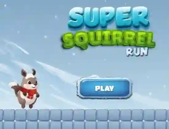 Cluiche Super Squirrel Run ar líne