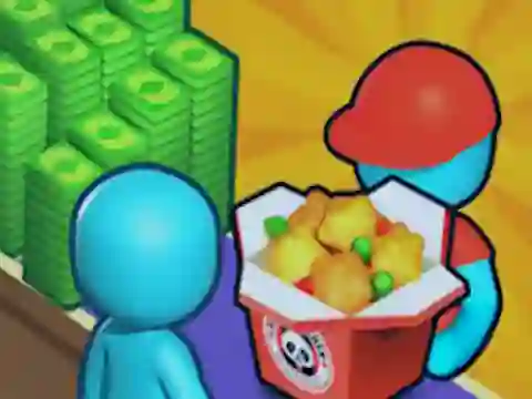 Cluiche Panda Kitchen: Idle Tycoon ar líne