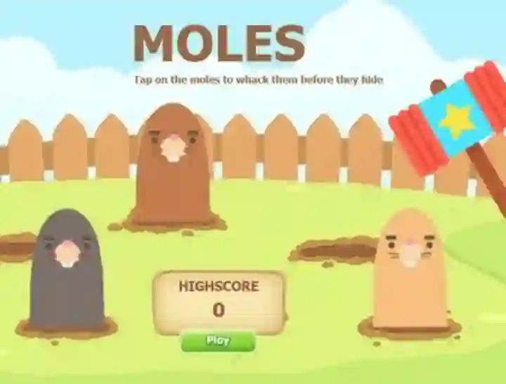 Cluiche Moles ar líne