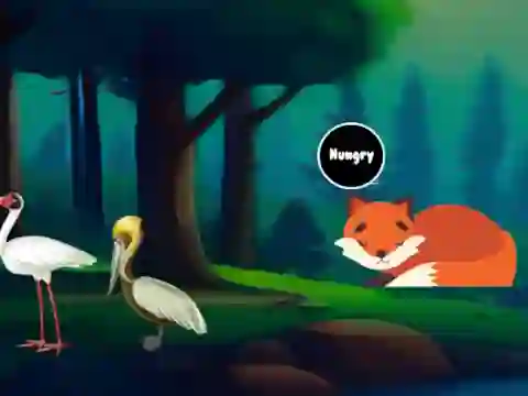 Cluiche Famished Fox Rescue ar líne