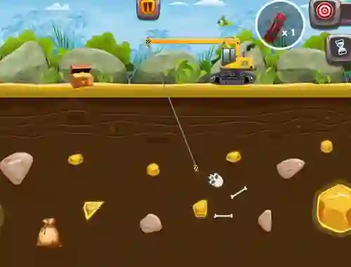 Cluiche Golden Digger ar líne