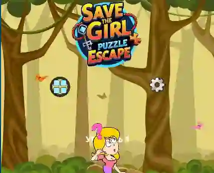 Cluiche Save the Girl Puzzle Escape ar líne