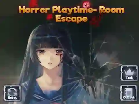 Cluiche Horror Playtime - Room Escape ar líne