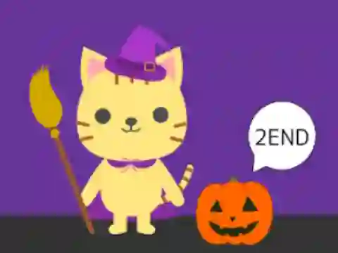 Cluiche Cat and Halloween Escape ar líne