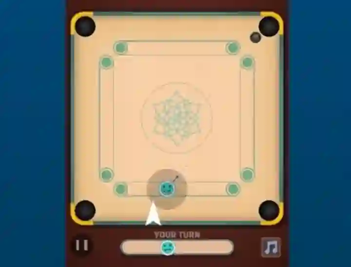 Cluiche Carrom Rush ar líne