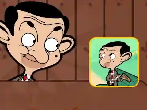 Cluiche Mr Bean Solve Puzzle ar líne