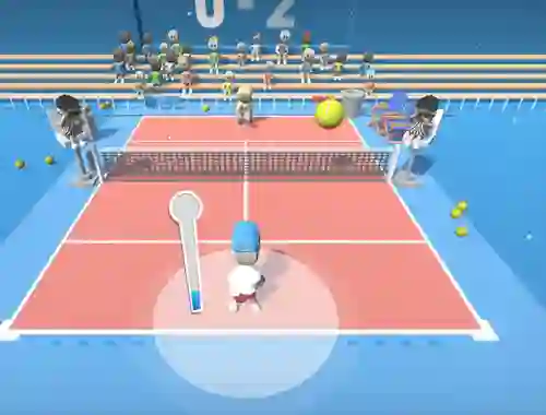 Cluiche Tennis Clash ar líne