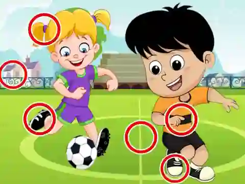 Cluiche Soccer Differences ar líne