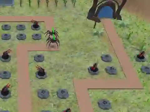 Cluiche Tower Defense ar líne