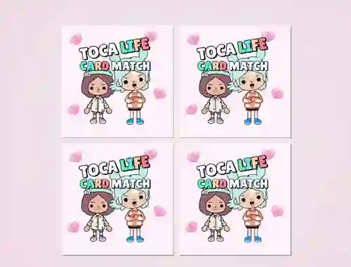 Cluiche Toca Life Memory Card Match ar líne