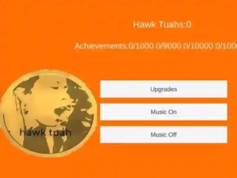 Cluiche Hawk Tuah Clicker ar líne