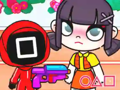 Cluiche Jigsaw Puzzle: Squid Game VS Avatar ar líne