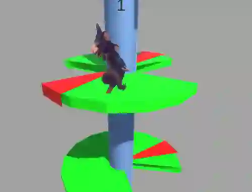 Cluiche Ratomilton Helix Jump ar líne