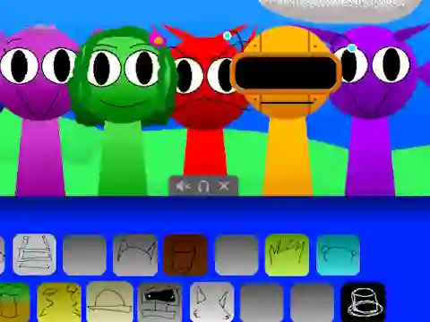 Cluiche Sprunka Animated ar líne