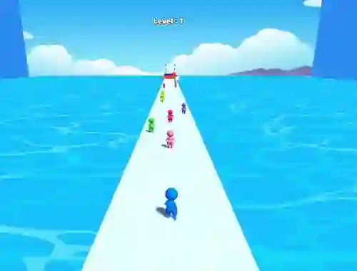 Cluiche Stickman Collect Run ar líne
