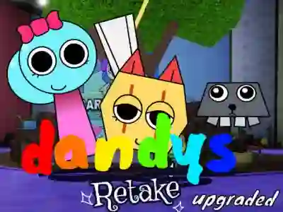 Cluiche Sprunki Retake as Dandy’s World ar líne