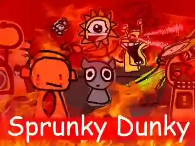 Cluiche Sprunky Dunky ar líne