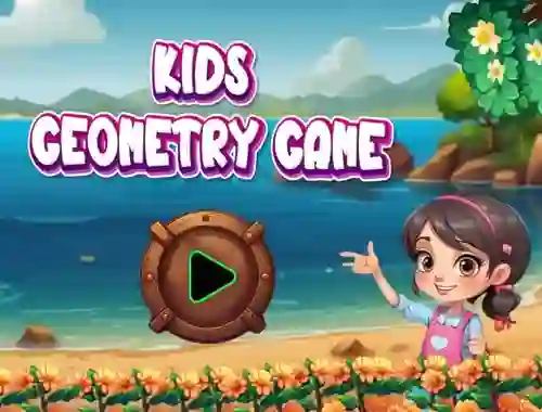 Cluiche Kids Geometry Game ar líne