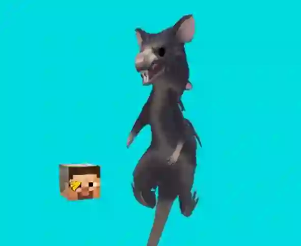 Cluiche Ratomilton Spinning Flappy Minecraf ar líne
