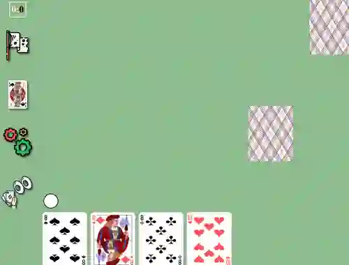 Cluiche Mau-mau - 101 Card Duel ar líne