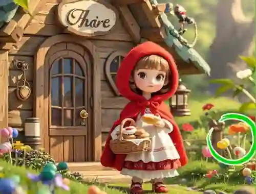Cluiche Find The Differences: Granny Wolf ar líne