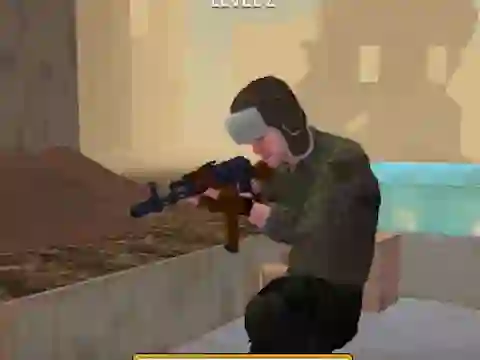 Cluiche Grandfather Road Chase: Realistic Shooter Guns ar líne