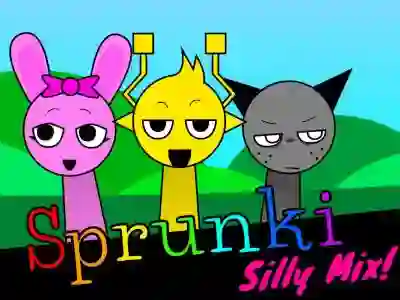 Cluiche Silly Sprunki ar líne