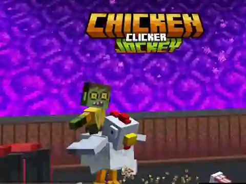 Cluiche Chicken Jockey Clicker ar líne