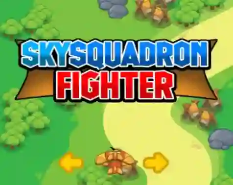 Cluiche Sky Squadron Fighter ar líne