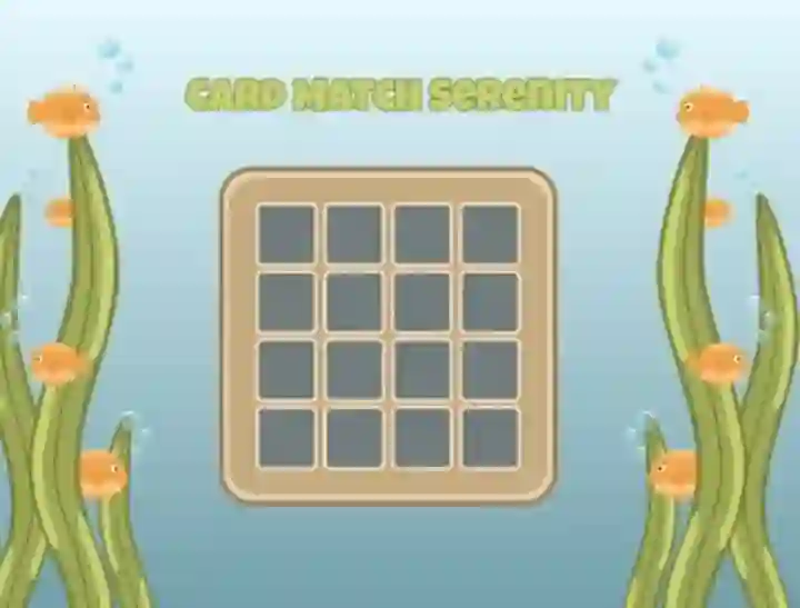 Cluiche Card Match Serenity ar líne