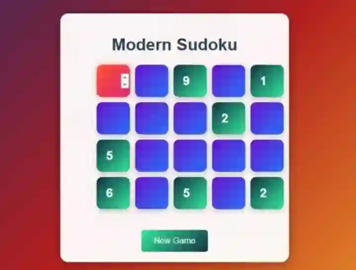 Cluiche Modern Sudoku ar líne
