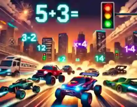 Cluiche Mathematics Racing ar líne