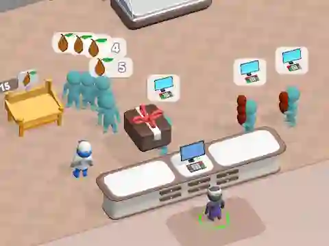 Cluiche Sweet Supermarket Simulator ar líne