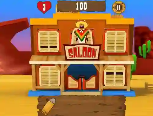 Cluiche Saloon Robbery ar líne
