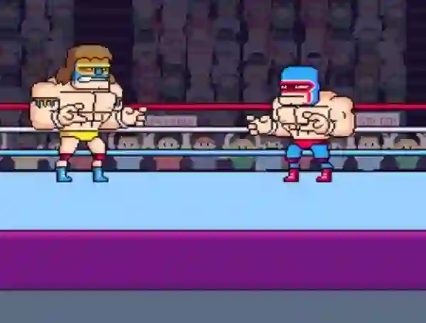 Cluiche Rowdy City Wrestling ar líne