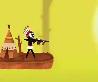 Cluiche Stickman Hunter ar líne
