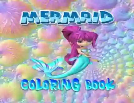 Cluiche Mermaid Coloring Book ar líne