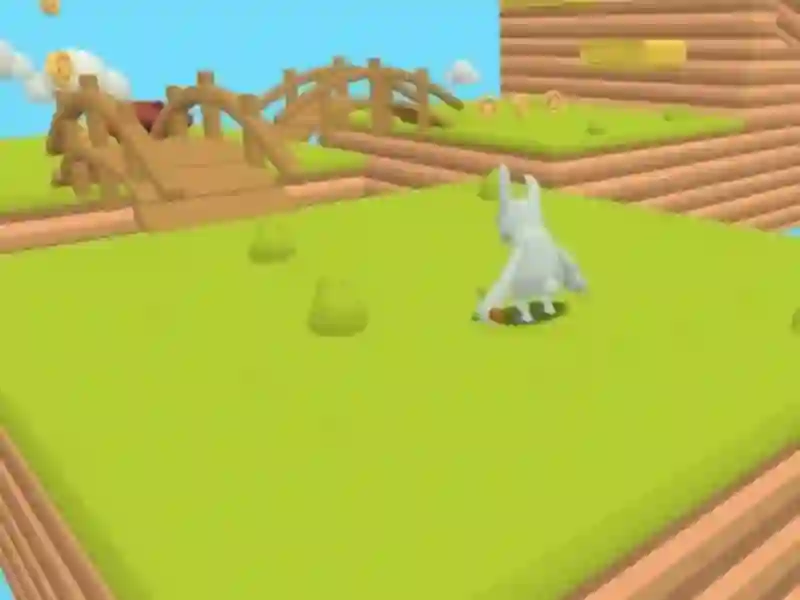 Cluiche Bunny Coin Hop ar líne