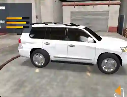 Cluiche Prado Car Driving ar líne