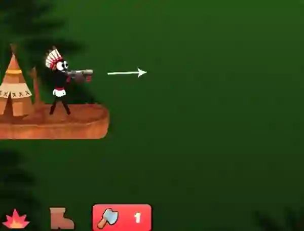 Cluiche Stickman Arrow Battle ar líne