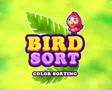 Cluiche Bird Sort Color Sorting ar líne