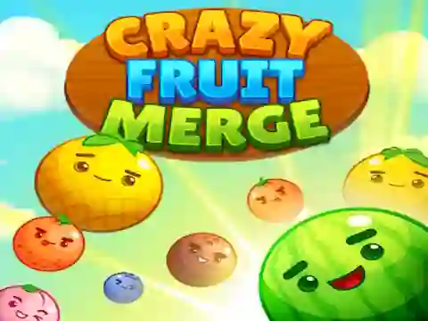 Cluiche Crazy Fruit Merge ar líne